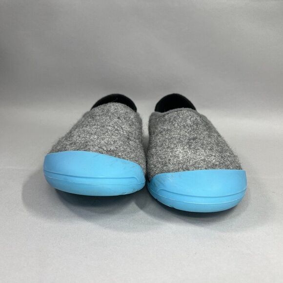 Mahabis Women's Size 6.5 Classic Gray Wool Slippers - Picture 2 of 16